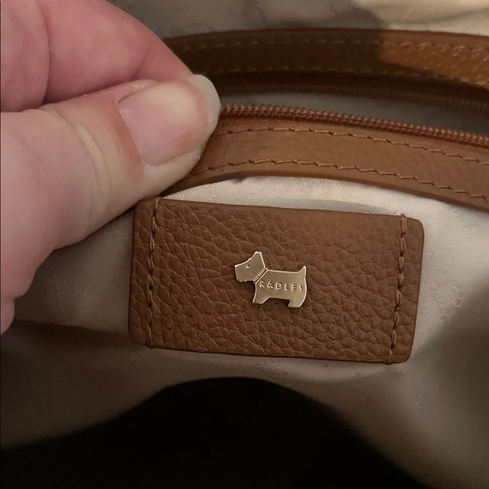 Radley London Tan Leather Tote Bag